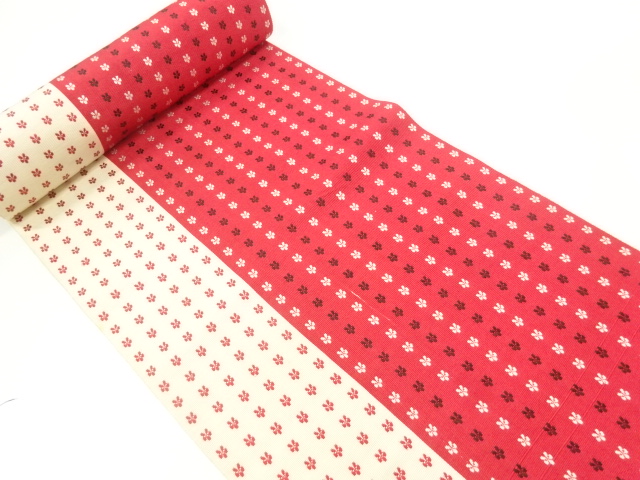 JAPANESE KIMONO / ANTIQUE BOLT FOR HASSUN OBI / SILK